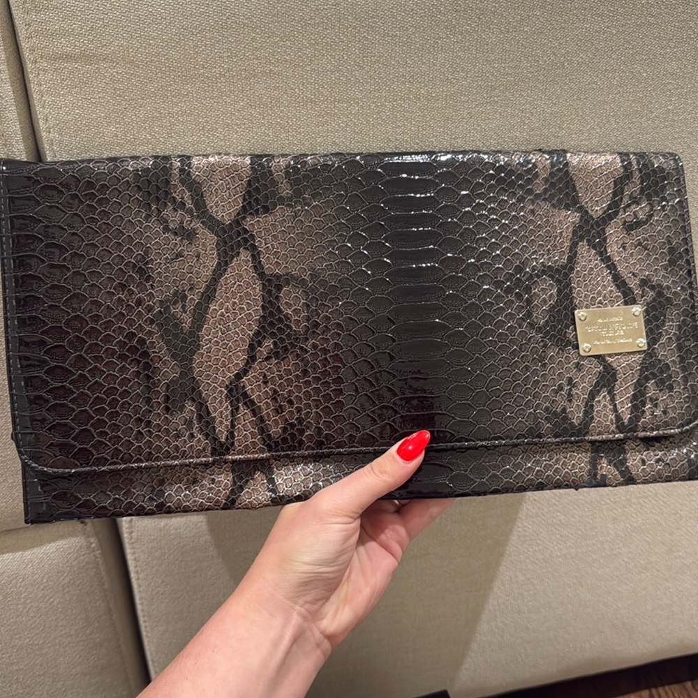 Gianni Versace snake skin clutch